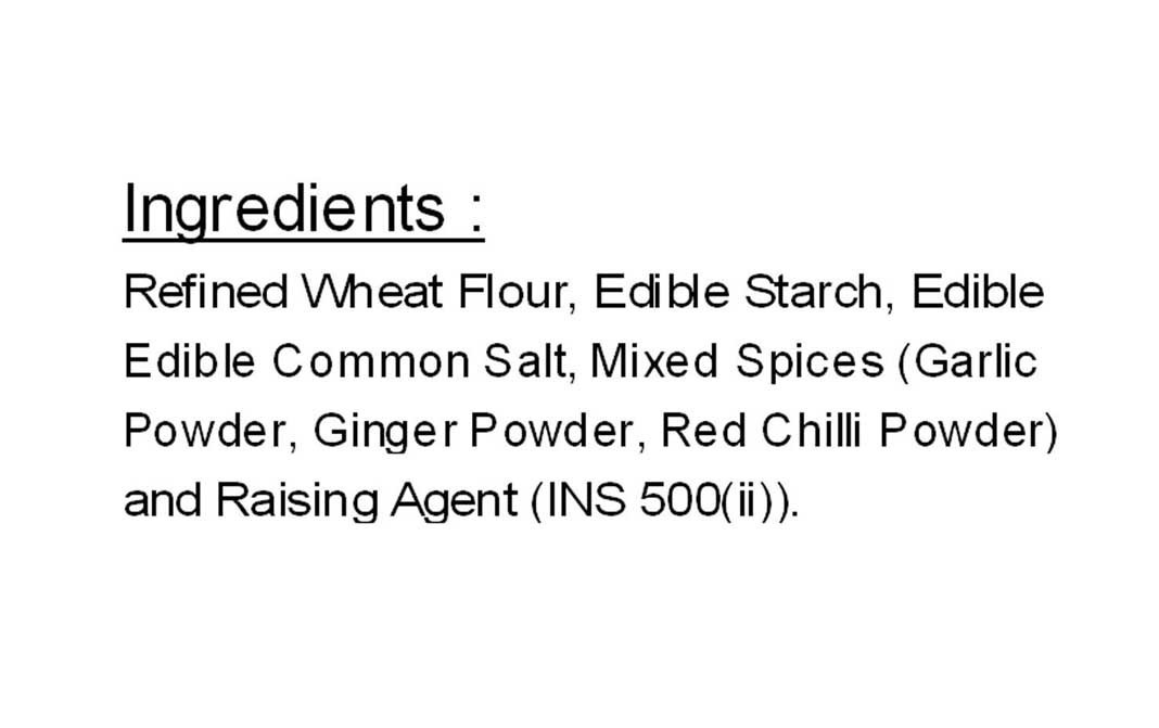 The SpiceClub Pappad Fryums Garlic Rings    Pack  250 grams